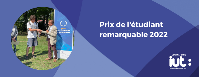 Prix de l'étudiant remarquable 2022