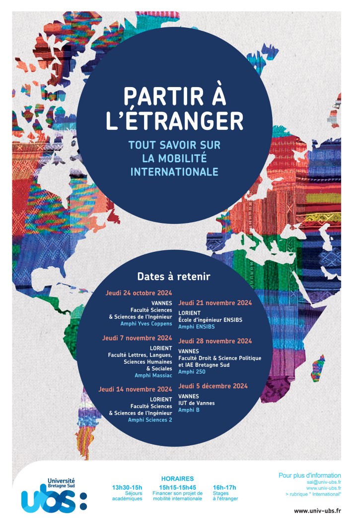 affiche réunions d'information